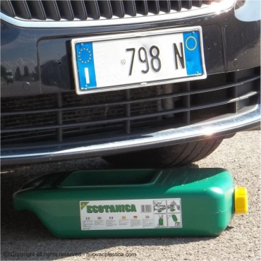 Ecotanica 2000 10 litri per svuotamento olio minerale esausto da automobili e moto  